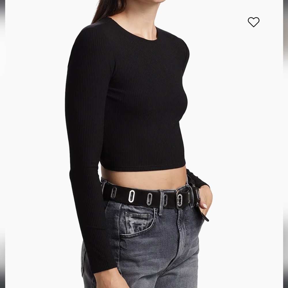 ReformationCasey Open-Back Crop Top